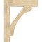 Ekena Millwork Legacy Block Rough Sawn Bracket w/ Offset Brace, Douglas Fir, 8"W x 34"D x 42"H BKT0806X34X42LEC05RDF - alternate 3